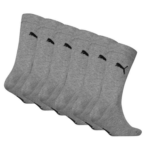 Rückansicht von PUMA Socken Freizeitsocken Grau