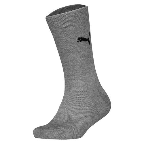 Rückansicht von PUMA Socken Freizeitsocken Grau