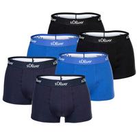 S.OLIVER Boxershort Unterhose Herren - Blau