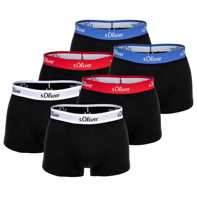 S.OLIVER S.OLIVER Boxershort Unterhose Herren - Schwarz Kontrast - 0 | SportScheck