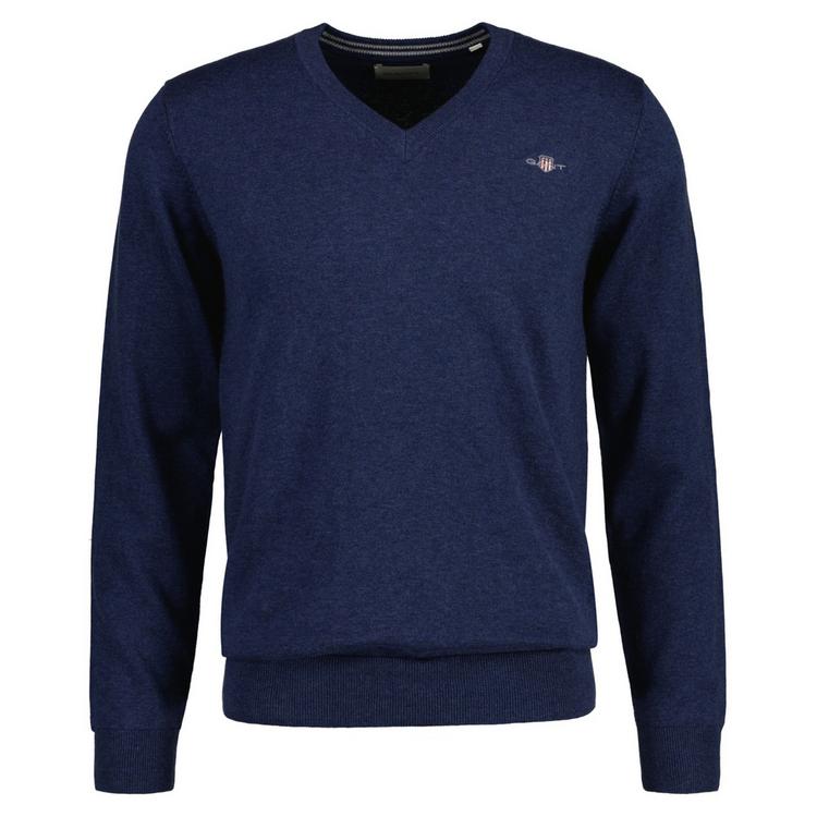 GANT GANT Strickpullover Strickpullover Herren - Jeansblau Melange - 0 | SportScheck