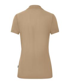 Rückansicht von JAKO Organic Poloshirt Damen Poloshirt Damen braun