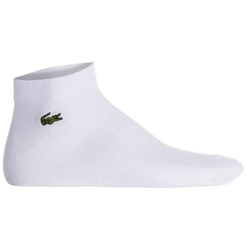 Rückansicht von Lacoste Socken Freizeitsocken Weiß/Grau/Dunkelblau