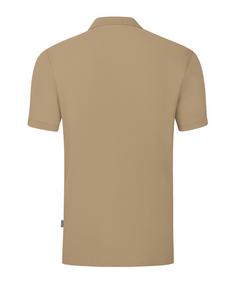Rückansicht von JAKO Organic Polo Shirt Poloshirt Herren beige
