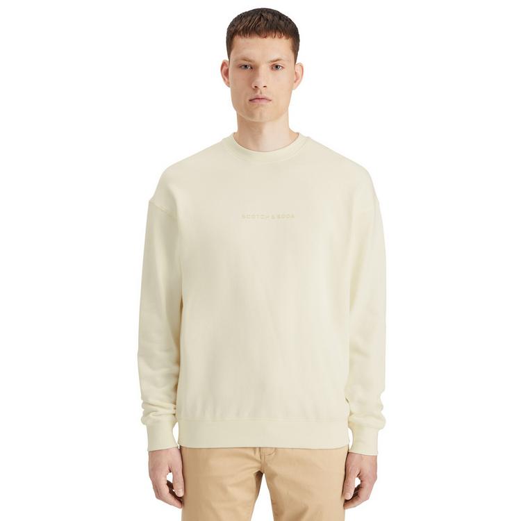Scotch & Soda Scotch & Soda Sweatshirt Sweatshirt Herren - Off-White - 1 | SportScheck
