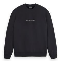 Scotch & Soda Sweatshirt Sweatshirt Herren Schwarz