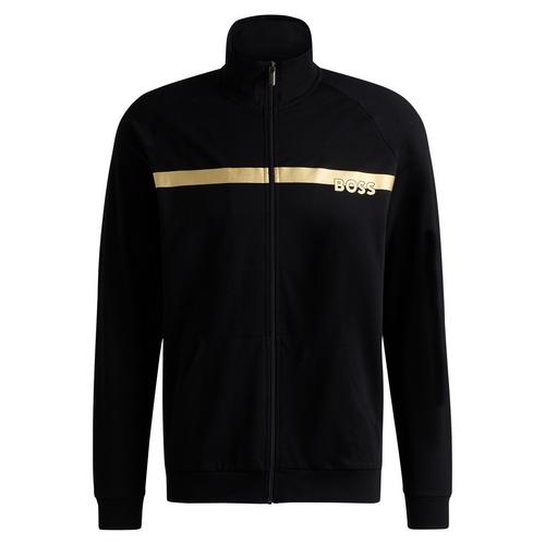 Rückansicht von Boss Sweatjacke Sweatjacke Herren Schwarz