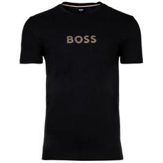 Boss T-Shirt T-Shirt Herren Schwarz