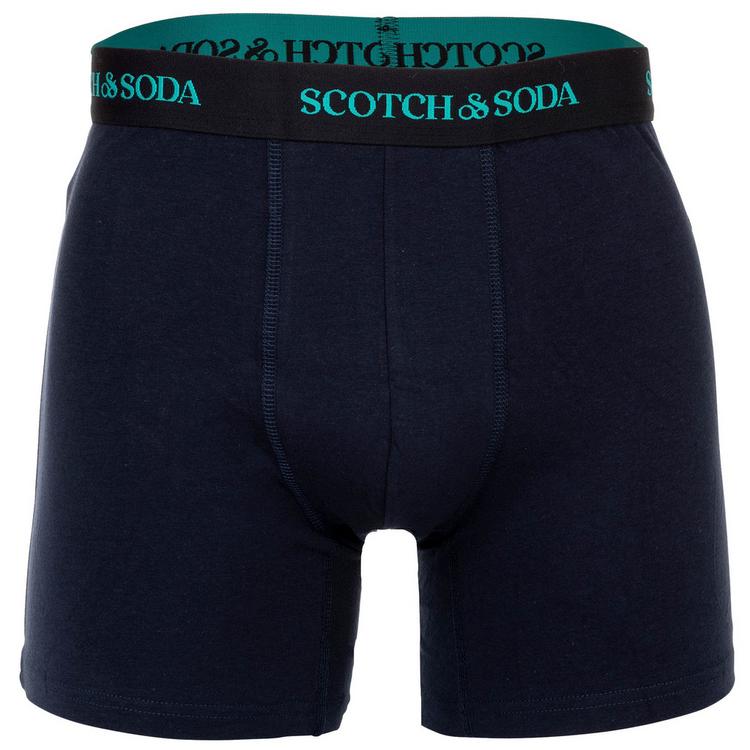 Scotch & Soda Scotch & Soda Boxershort Unterhose Herren - Blau/Gr&uuml;n - 2 | SportScheck
