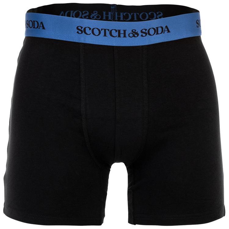 Scotch & Soda Scotch & Soda Boxershort Unterhose Herren - Blau/Gr&uuml;n - 4 | SportScheck