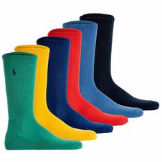 Polo Ralph Lauren Socken Socken Herren Blau/Rot/Grün/Gelb