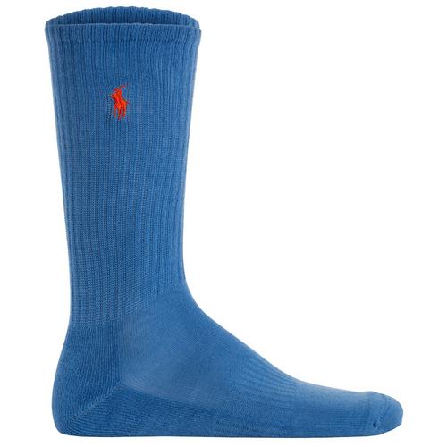 Rückansicht von Polo Ralph Lauren Socken Socken Herren Blau/Rot/Grün/Gelb