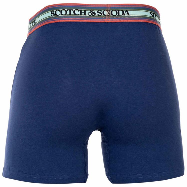 Scotch & Soda Scotch & Soda Boxershort Unterhose Herren - Schwarz/Gr&uuml;n - 3 | SportScheck
