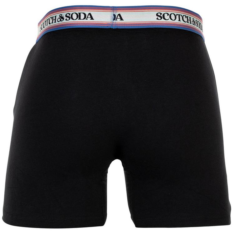Scotch & Soda Scotch & Soda Boxershort Unterhose Herren - Schwarz/Gr&uuml;n - 5 | SportScheck