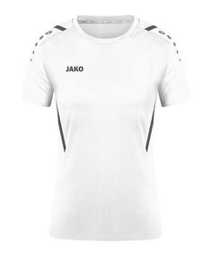 JAKO Challenge Trikot Damen Fußballtrikot Damen weissgrau