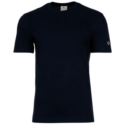 Rückansicht von CHAMPION T-Shirt T-Shirt Herren Weiß/Dunkelblau