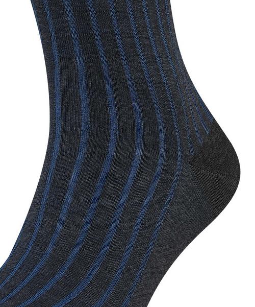 Rückansicht von Falke Socken Socken Herren Grau/Blau