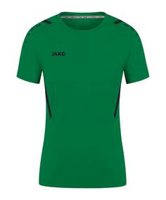 JAKO Challenge Trikot Damen Fußballtrikot Damen gruenschwarz