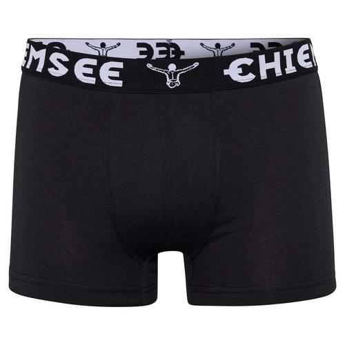 Rückansicht von Chiemsee Boxershort Hipster Herren Schwarz