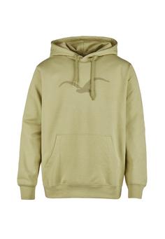 Cleptomanicx Mowe Hoodie Herren Heather Olive Gray