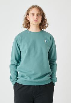 Rückansicht von Cleptomanicx Embro Gull Sweatshirt Herren North Atlantic