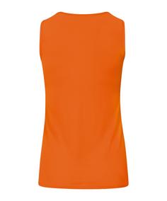 Rückansicht von JAKO Challenge Tanktop Damen Funktionstop Damen orangeschwarz