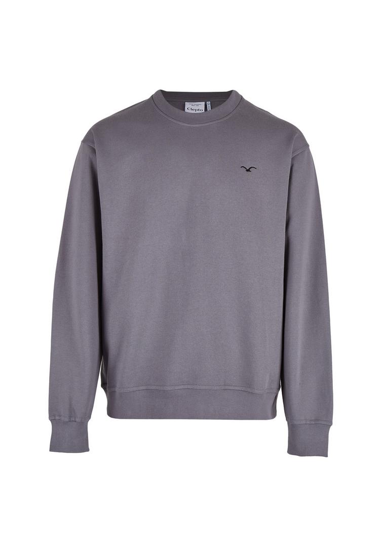 Cleptomanicx Cleptomanicx Ligull Boxy Sweatshirt Herren - Lava Smoke - 0 | SportScheck