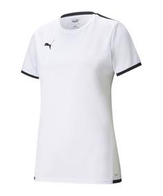 PUMA teamLIGA Trikot Damen Fußballtrikot Damen weissschwarz