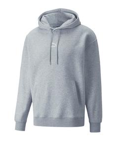 PUMA Classics Relaxed Hoody Sweatshirt Herren grau