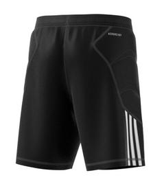 Rückansicht von adidas Tierro Torwartshort Kids Torwarthose Kinder schwarz