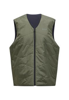 Peak Performance M Insulated Reversable Vest Steppweste Herren OLIVE