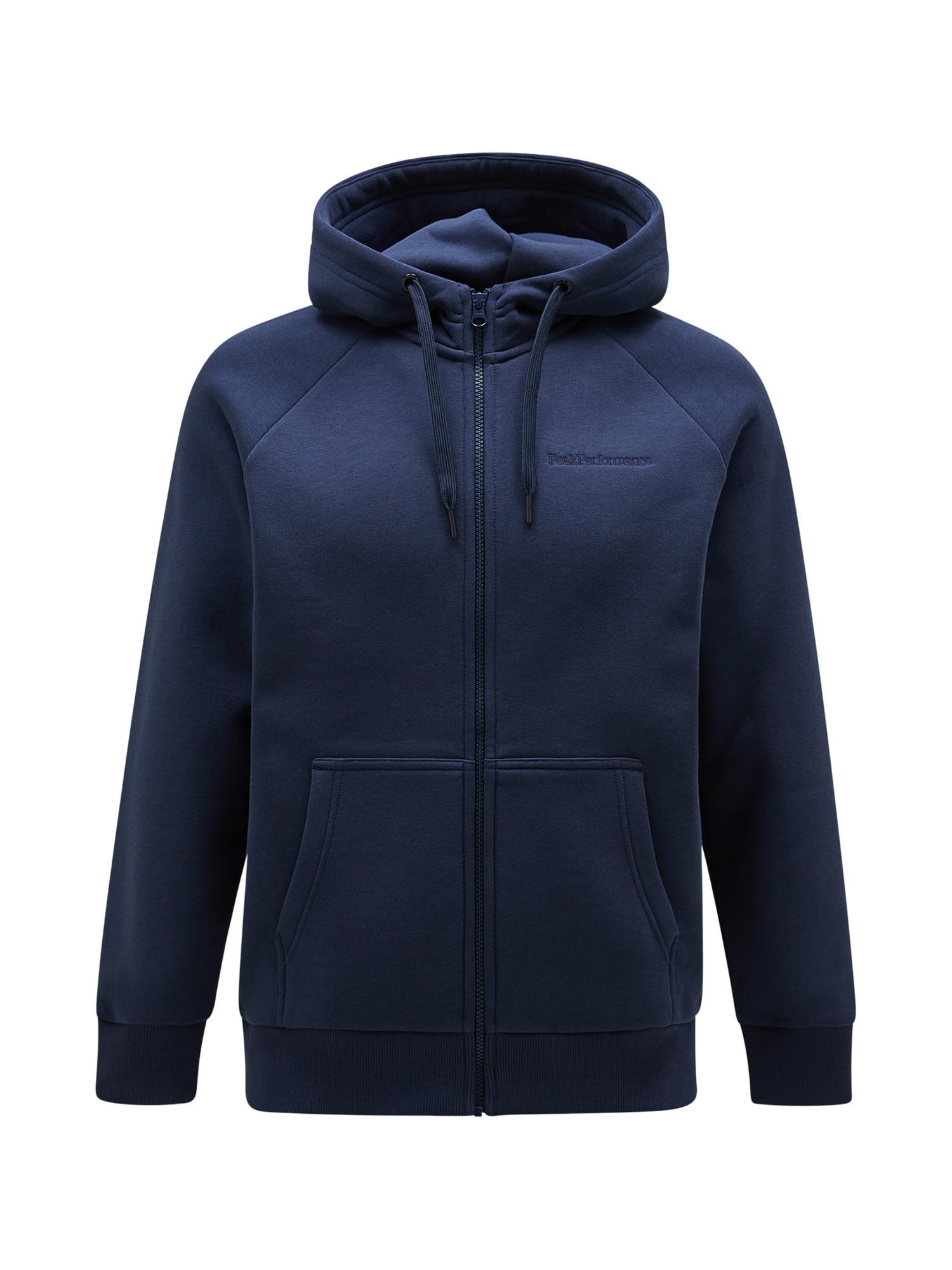 Peak Performance M Original Small Logo Zip Hood Sweatshirt Herren dunkelblau im Online Shop von SportScheck kaufen