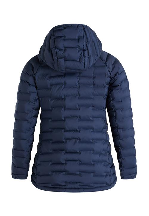 Rückansicht von Peak Performance W Argon Light Hood Jacket Outdoorjacke Damen blue shadow