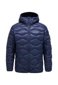 Peak Performance M Helium Down Hood Jacket Winterjacke Herren dunkelblau