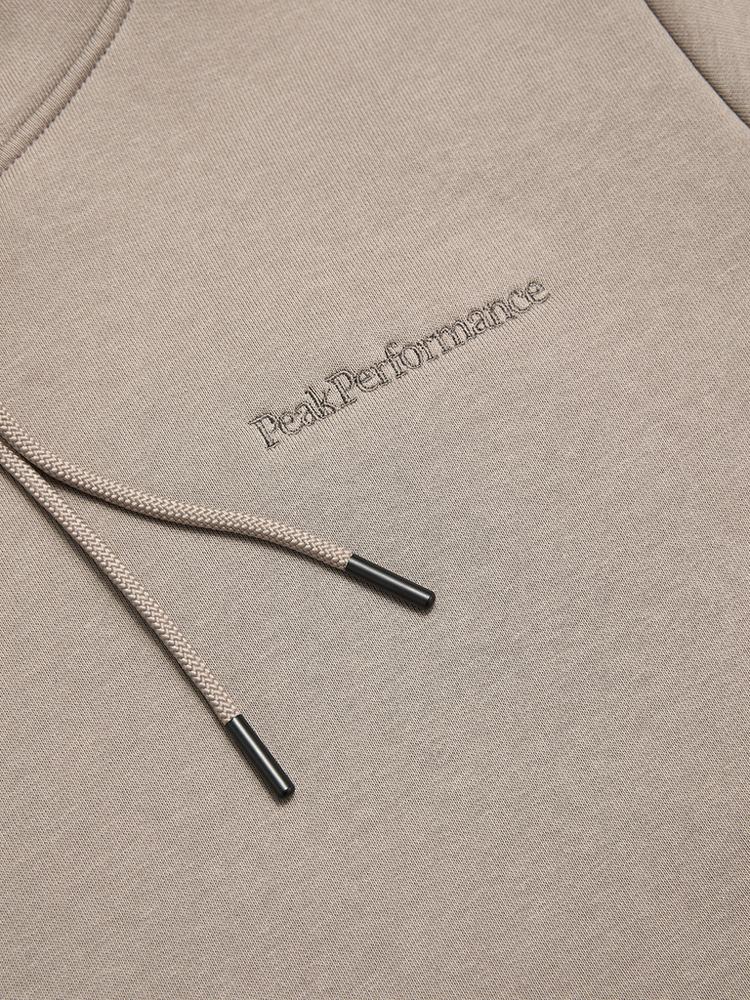 Peak Performance Peak Performance W Original Small Logo Hood Sweatshirt Damen - BEIGE - 1 | SportScheck