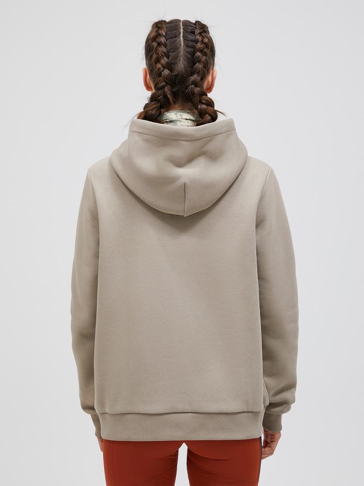 Peak Performance Peak Performance W Original Small Logo Hood Sweatshirt Damen - BEIGE - 2 | SportScheck