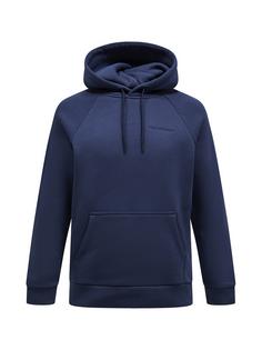 Peak Performance M Original Small Logo Hood Sweatshirt Herren dunkelblau