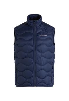 Peak Performance M Helium Down Vest Daunenweste Herren blue shadow