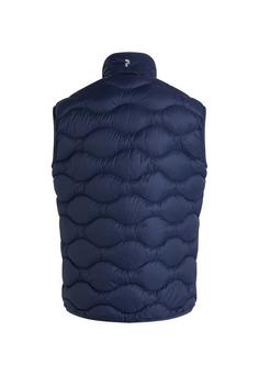 Rückansicht von Peak Performance M Helium Down Vest Daunenweste Herren blue shadow