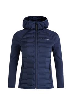 Peak Performance W Argon Hybrid Hood Steppjacke Damen blue shadow