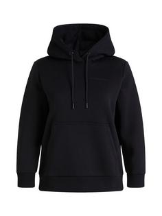 Peak Performance W Original Small Logo Hood Sweatshirt Damen SCHWARZ