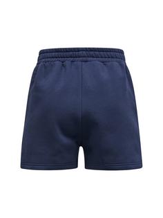 Rückansicht von Peak Performance W Original Small Logo  Shorts Sweatshorts Damen dunkelblau