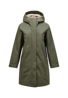 Peak Performance W Treeline Insulated Parka Funktionsmantel Damen OLIVE