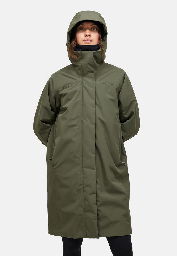 Peak Performance Peak Performance W Treeline Insulated Parka Funktionsmantel Damen - olive - 1 | SportScheck