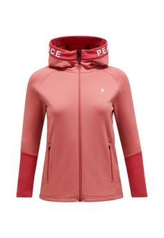 Peak Performance W Rider Zip Hood Funktionsjacke Damen PINK