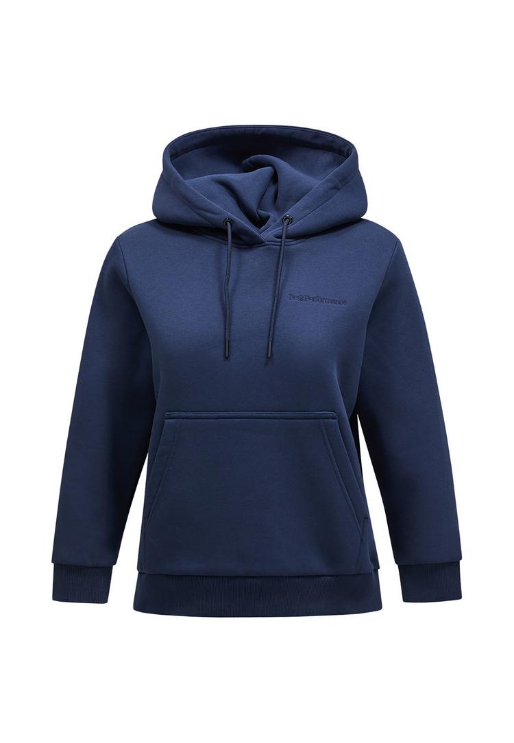 Peak Performance Peak Performance W Original Small Logo Hood Sweatshirt Damen - dunkelblau - 0 | SportScheck