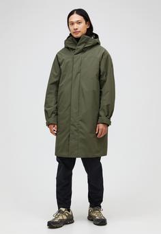 Rückansicht von Peak Performance M Treeline Insulated Parka Funktionsmantel Herren OLIVE