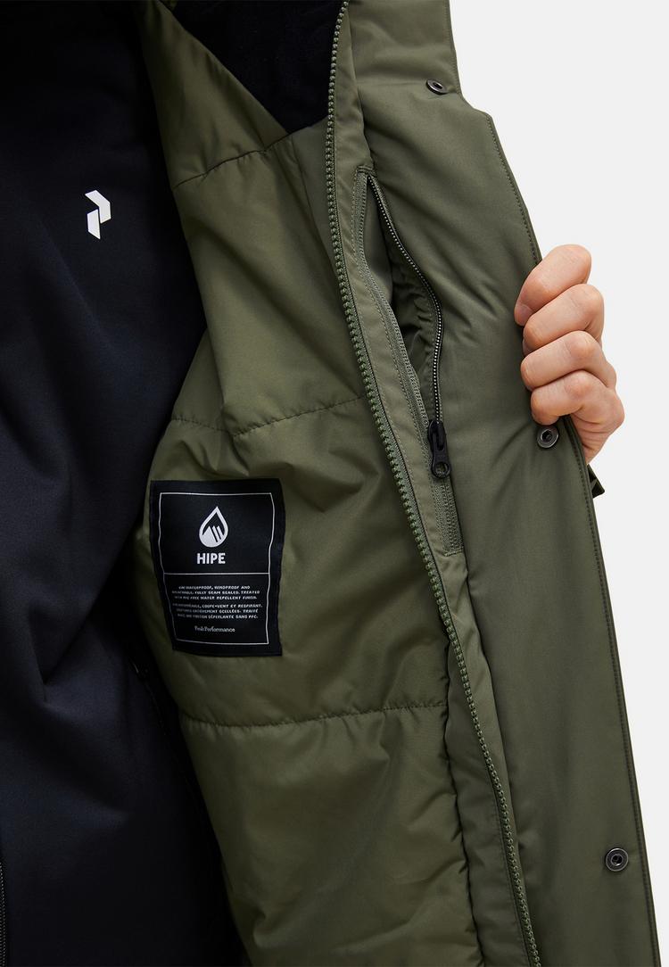 Peak Performance Peak Performance M Treeline Insulated Parka Funktionsmantel Herren - olive - 0 | SportScheck