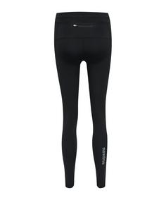 Rückansicht von Newline Core Leggings Damen Laufhose Damen schwarz