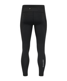 Rückansicht von Newline Core Tight Running Laufhose Herren schwarz